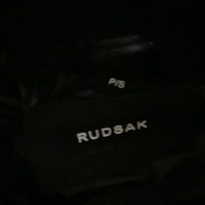 A rudsak coat with real fur